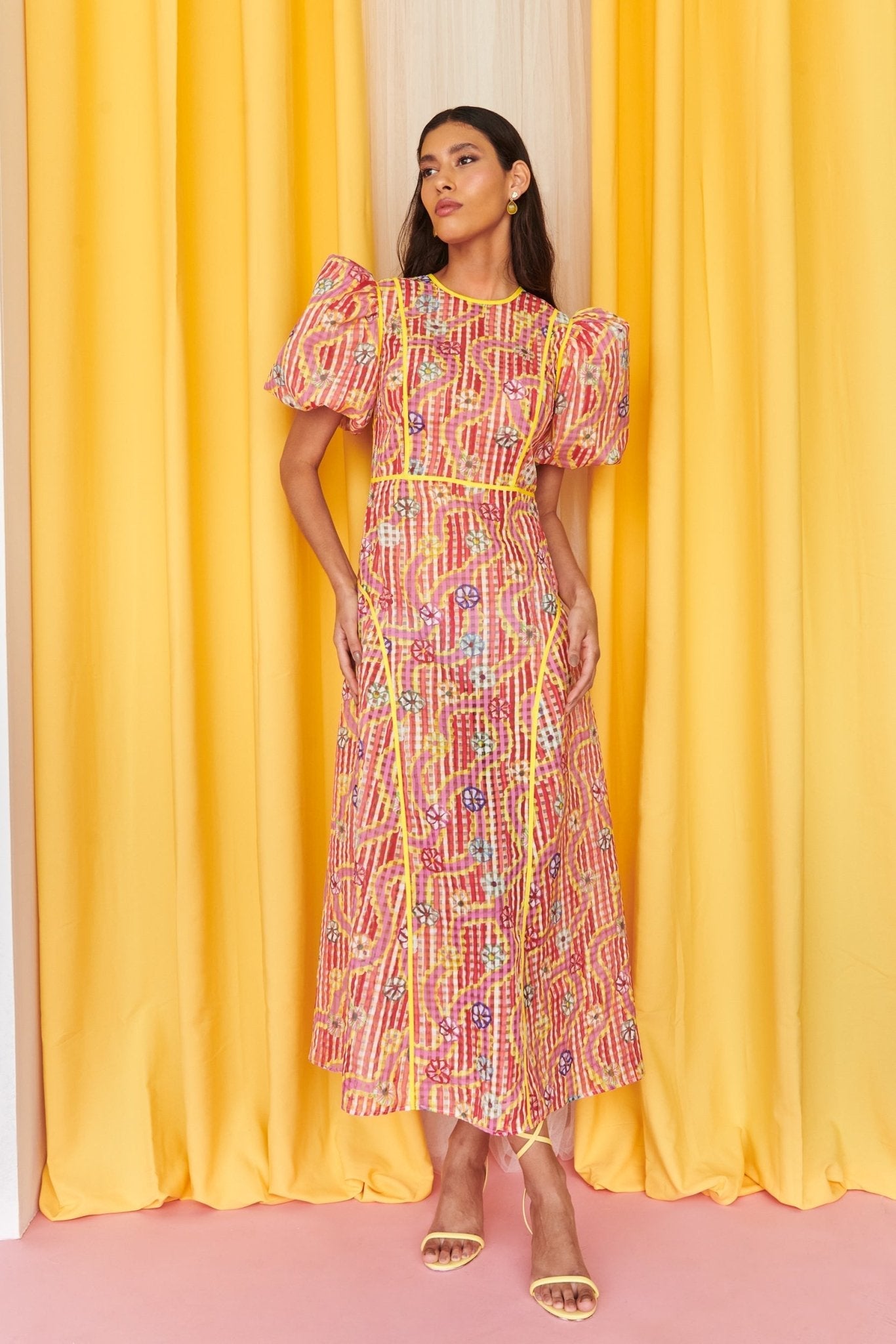 NAMMU DRESS YELLOW