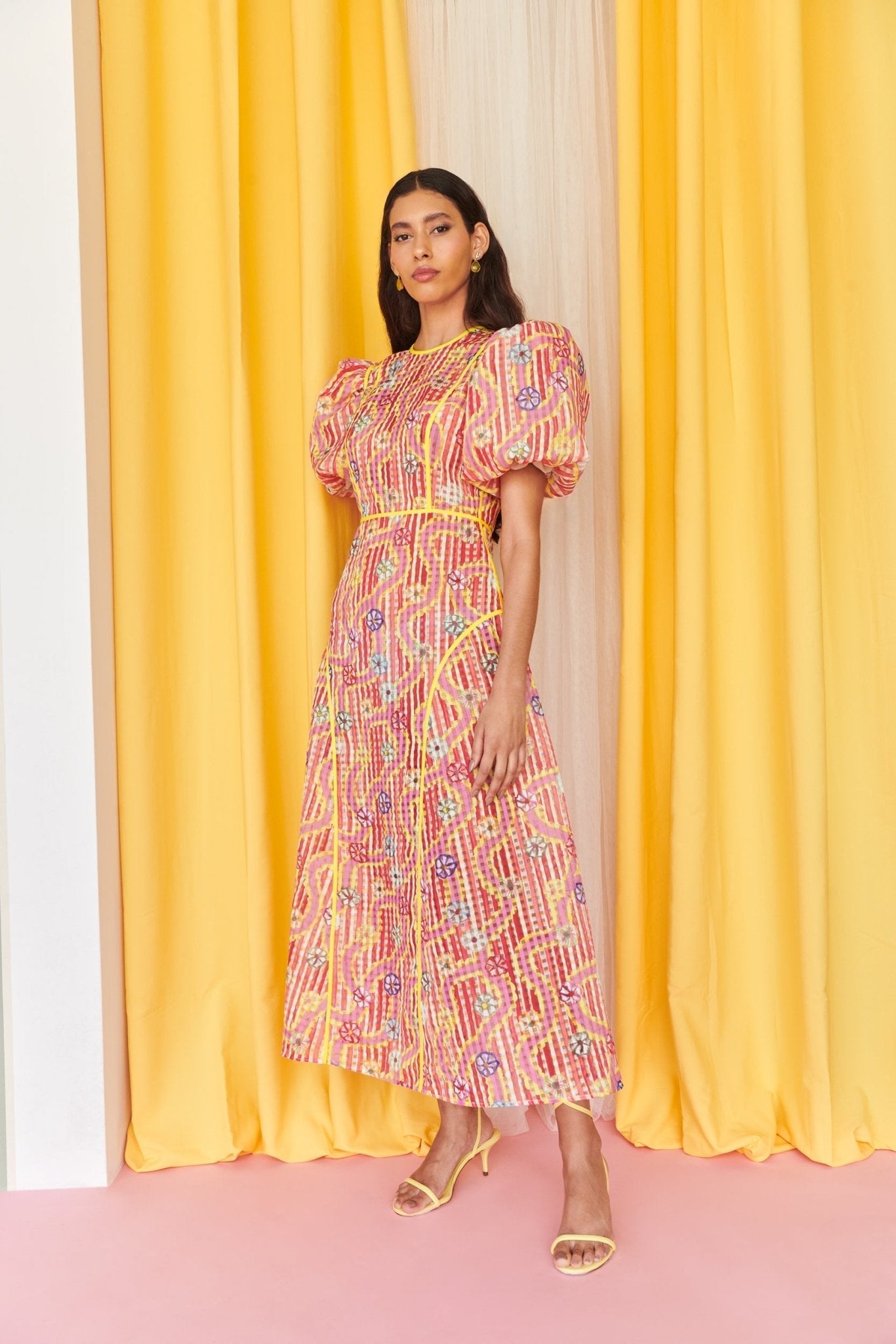 NAMMU DRESS YELLOW