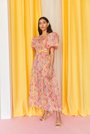 NAMMU DRESS YELLOW