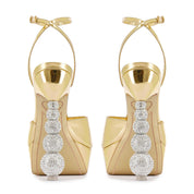 NATALIA CRYSTAL PLATFORM SANDAL