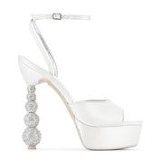 NATALIA CRYSTAL PLATFORM SANDAL