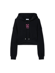 embr mini arrow crop hoodie