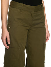 Green toybox cotton cargo pants
