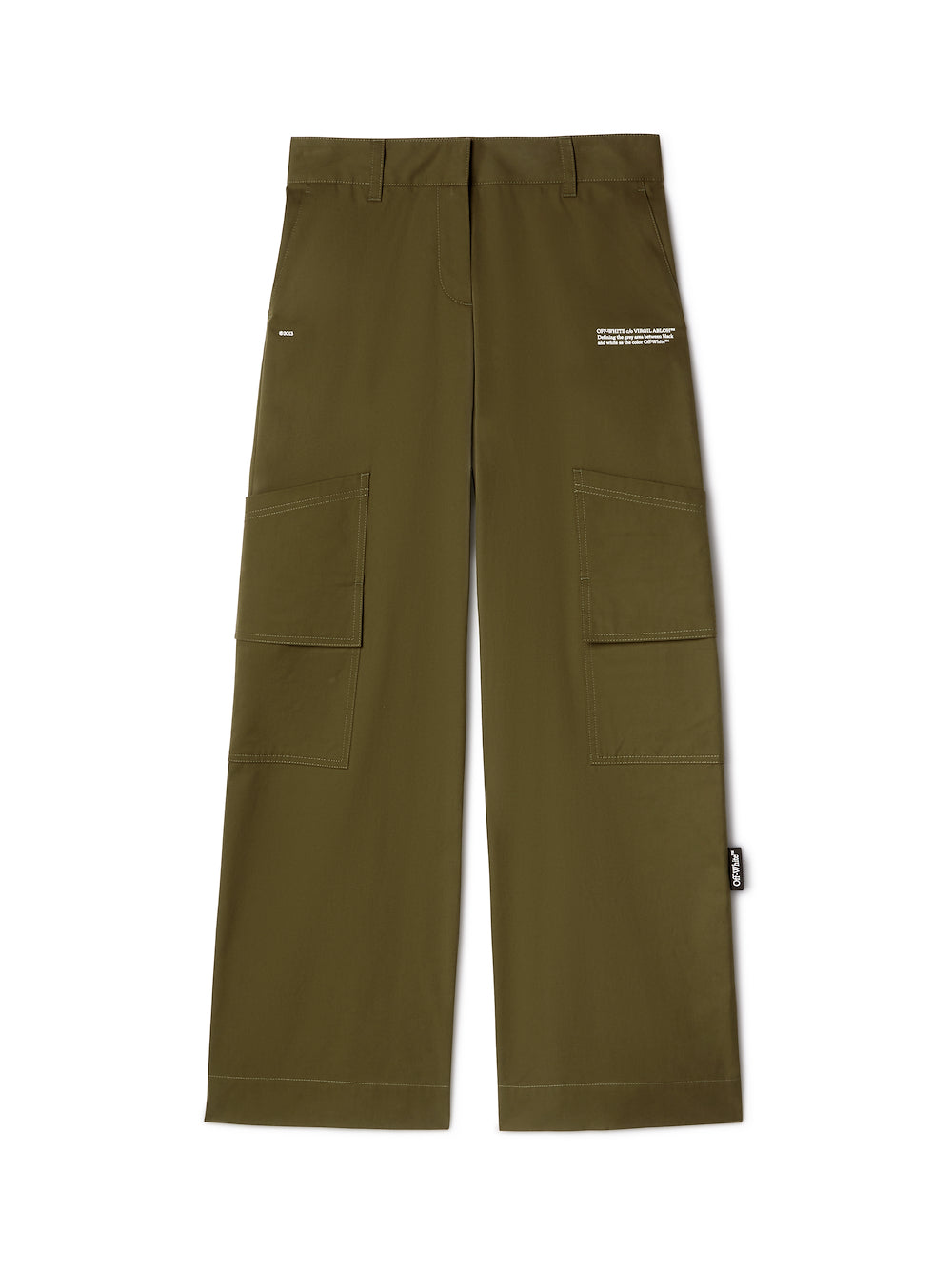 Green toybox cotton cargo pants