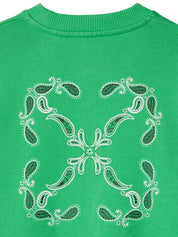 BANDANA CREWNECK سترة باللون الأخضر