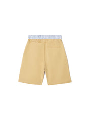 Baseball Logo Double Waistband Shorts