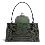 MAJJ - Olive Croc Embossed