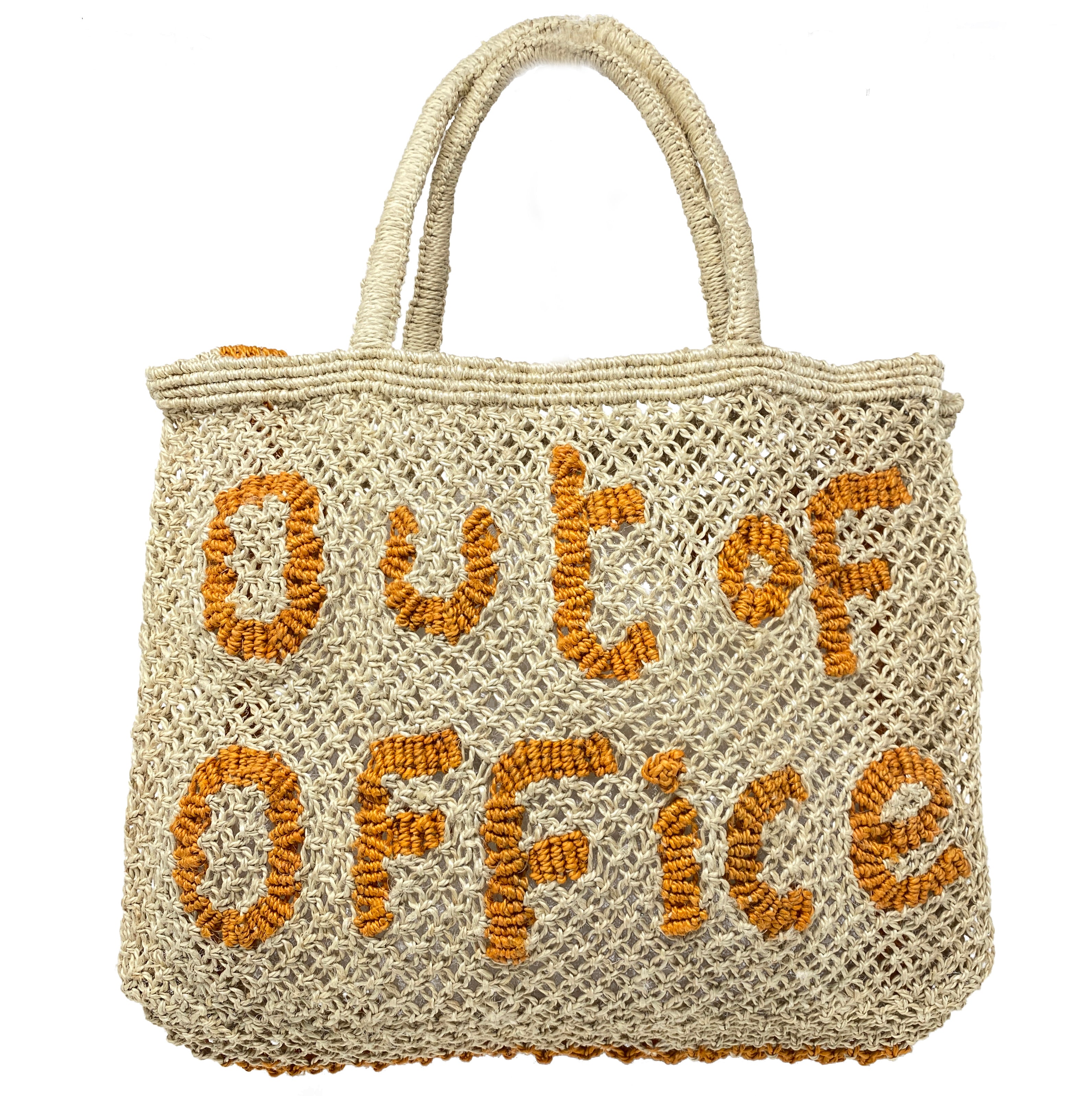 OUT OF OFFICE JUTE BAG