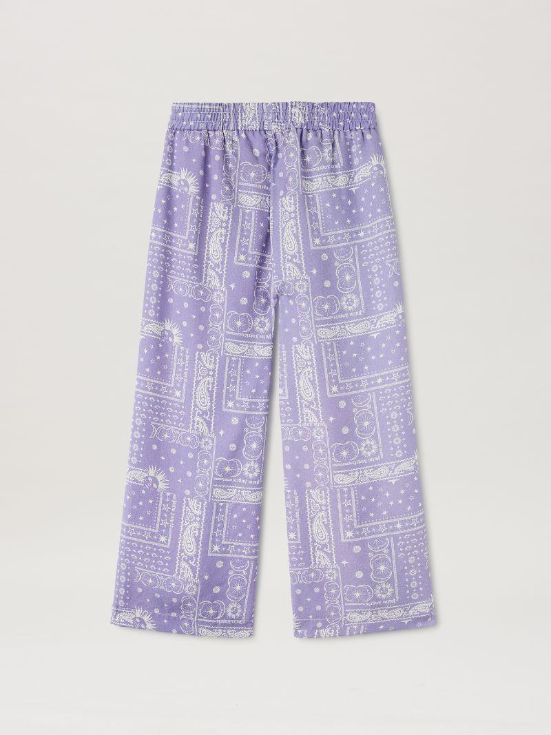ASTRO PAISLEY SPLIT PANTS بنطال