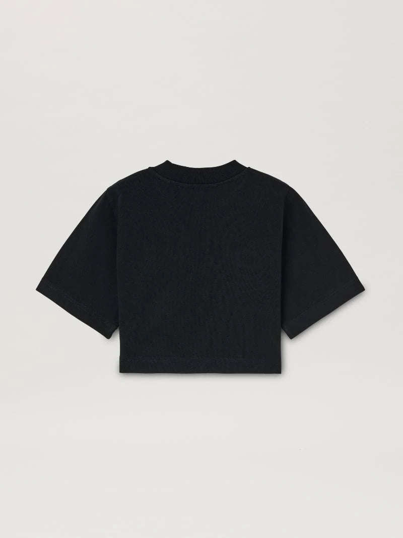 CROPPED T-SHIRT PALM ANGELS X KEITH HARING كروبد تي شيرت 