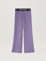 LOGO BAND LUREX PANTS