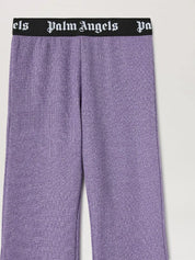 LOGO BAND LUREX PANTS