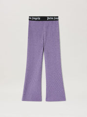 LOGO BAND LUREX PANTS