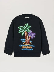 NEON PALMS SWEATSHIRT سويت شيرت 