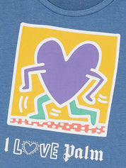 T-SHIRT PALM ANGELS X KEITH HARING تي شيرت 