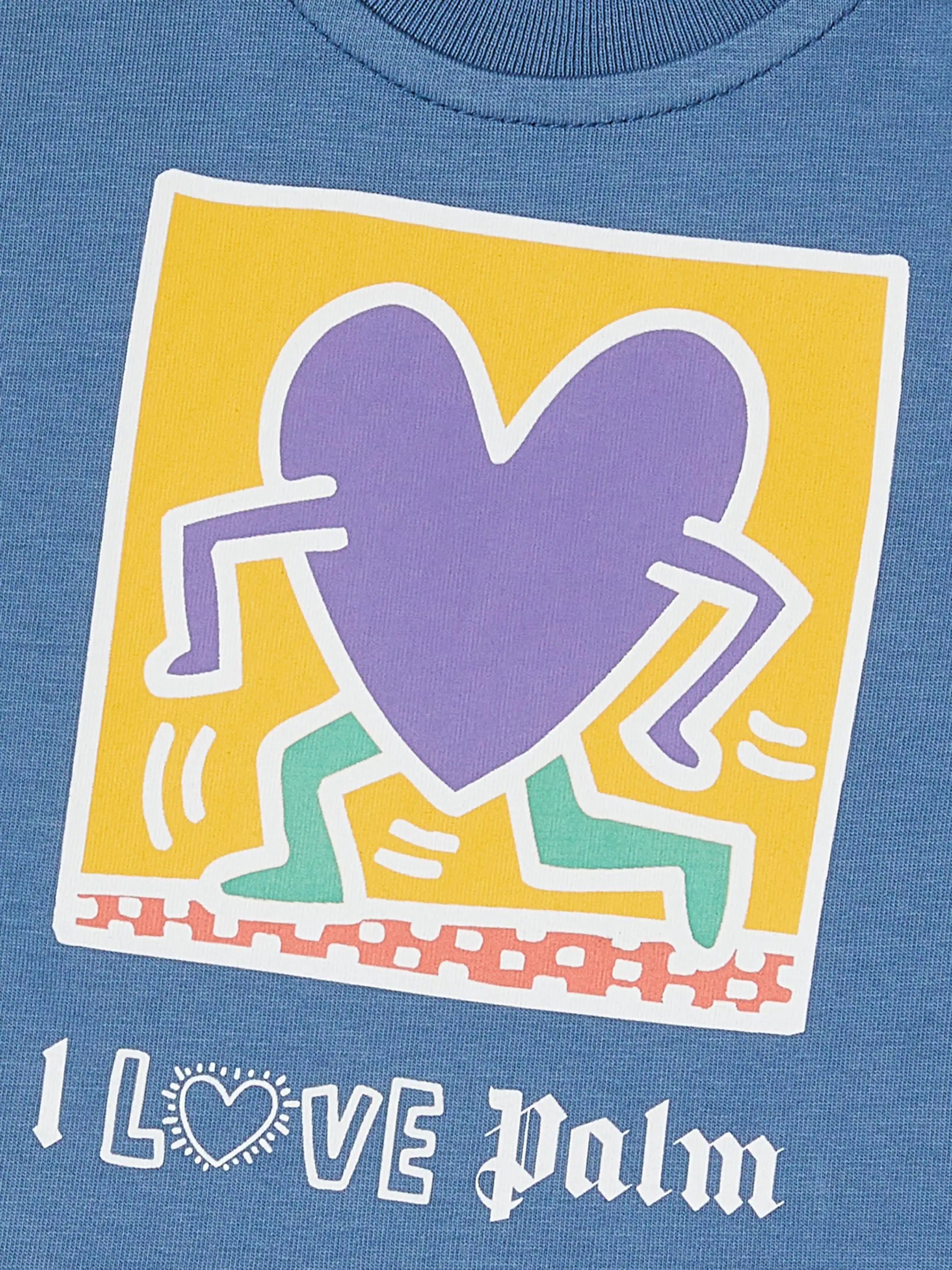 T-SHIRT PALM ANGELS X KEITH HARING تي شيرت 