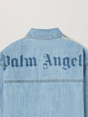 TRACK CHAMBRAY OVERLOGO SHIRT شيرت 