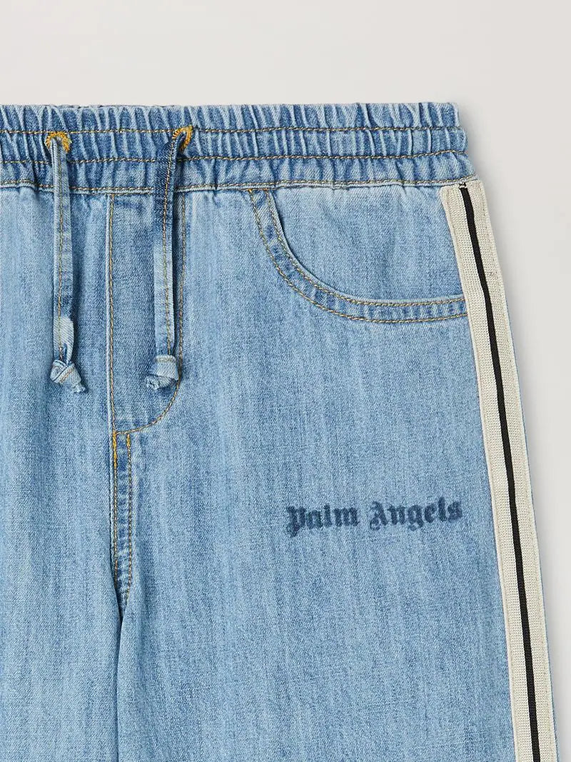 TRACK CHAMBRAY PANTS بنطال 