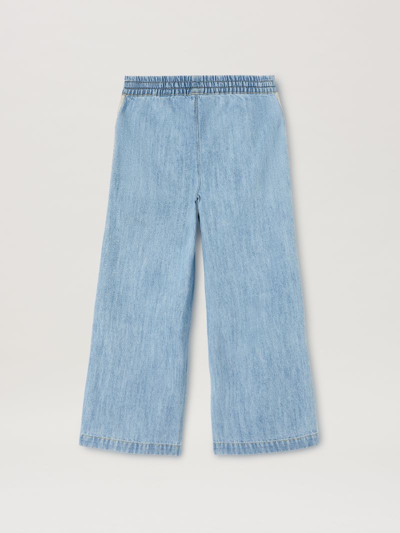 TRACK CHAMBRAY PANTS بنطال 