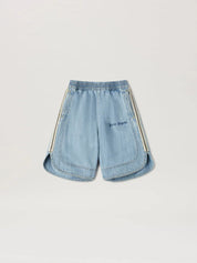 TRACK CHAMBRAY SHORTS شورت 