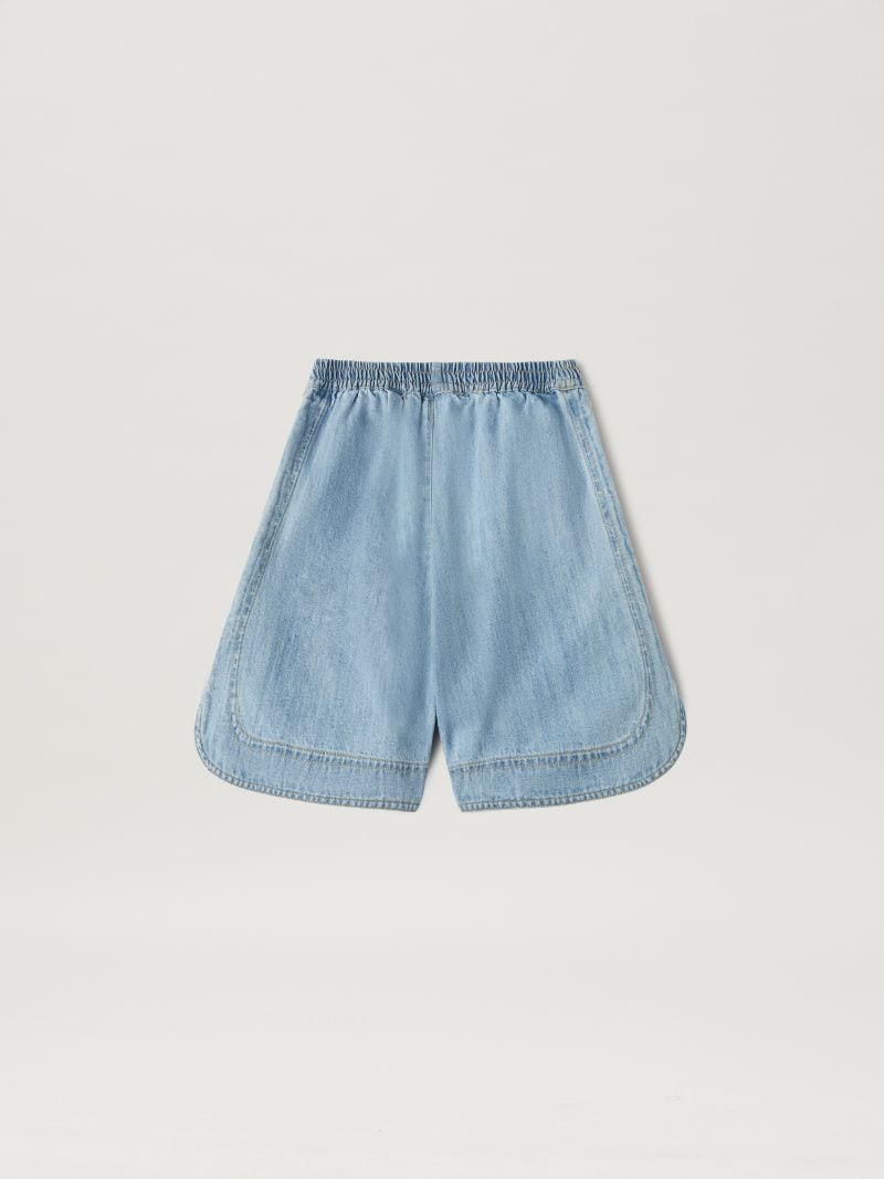 TRACK CHAMBRAY SHORTS شورت 