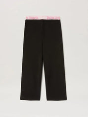 بنطال سويت واسع الأرجل