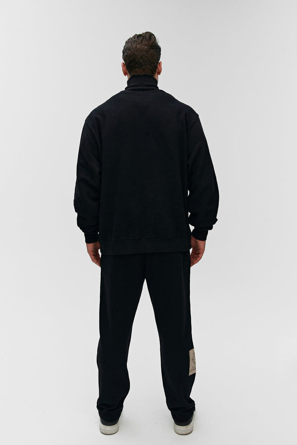 BLACK BASIC HIGHNECK