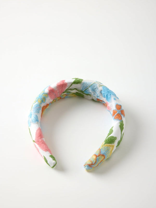 Piper embroidered headband