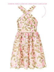 Willow embroidered dress