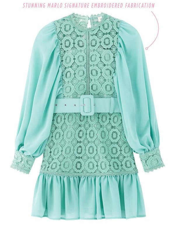 Adelaide embroidered dress