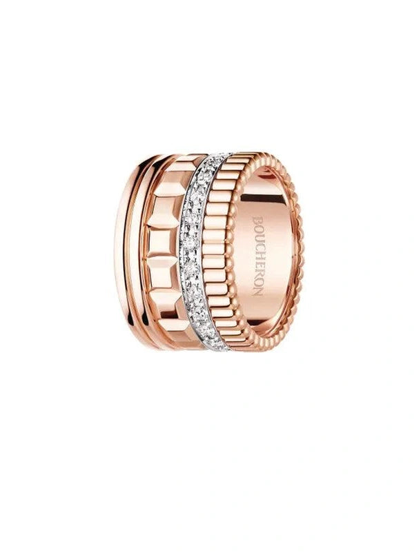 Quatre radiant edition large ring