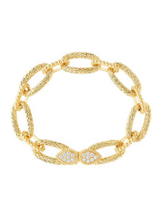 Vintage serpent bohème link bracelet