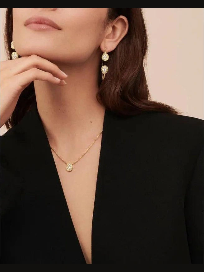 Serpent bohème hoop earrings, s motifs
