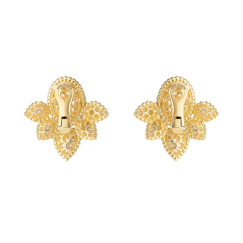 Vintage serpent bohème earrings