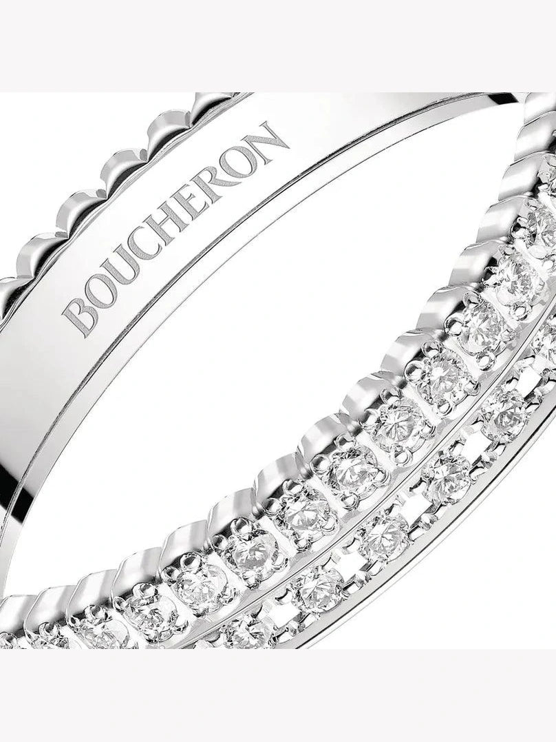 Quatre radiant edition wedding band