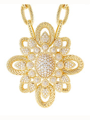 Serpent bohème vintage necklace