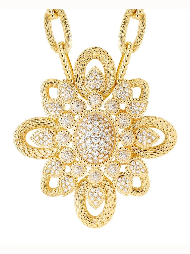 Serpent bohème vintage necklace