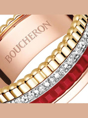 Quatre red edition small ring
