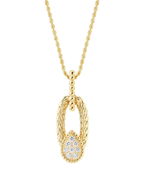 Serpent bohème vintage pendant