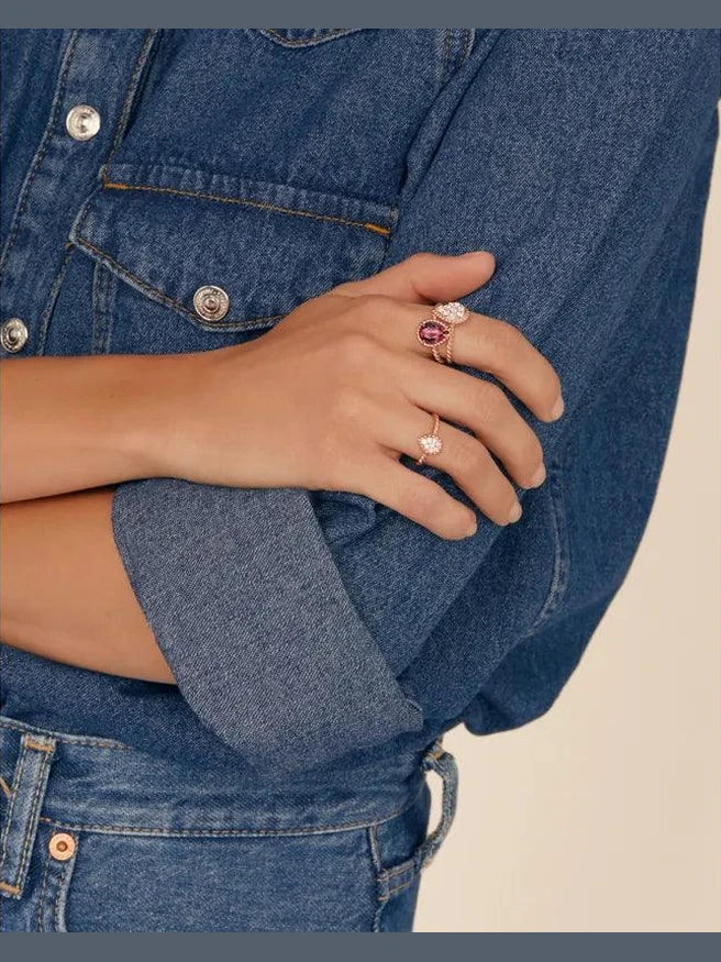 Serpent bohème ring s motif