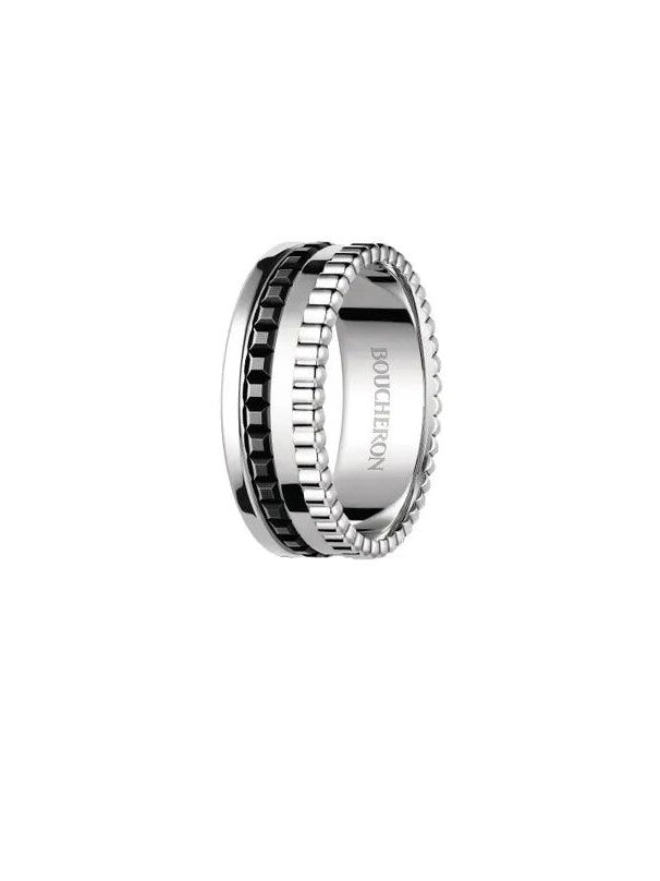 Quatre black edition small ring