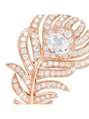 Plume de paon small ring