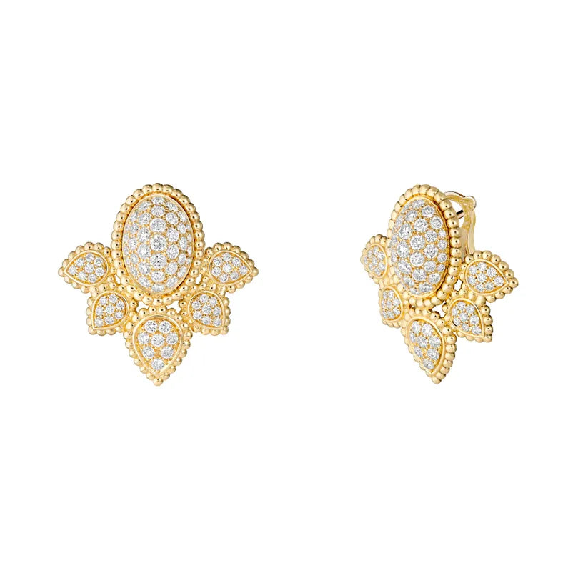 Vintage serpent bohème earrings