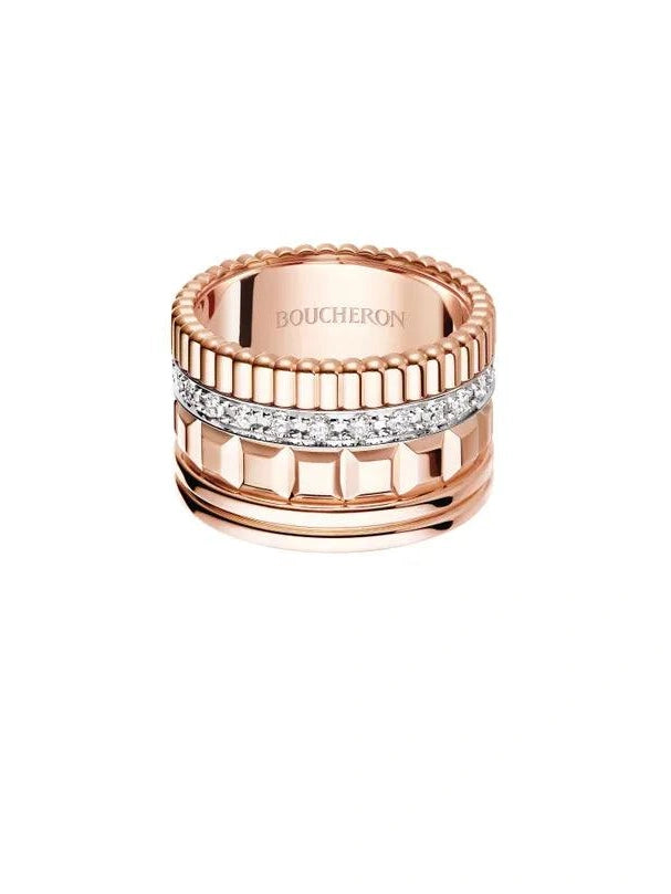 Quatre radiant edition large ring