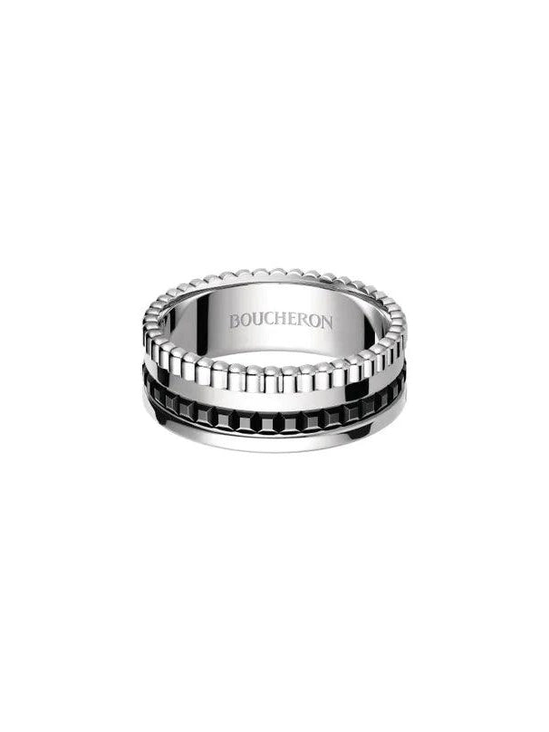 Quatre black edition small ring