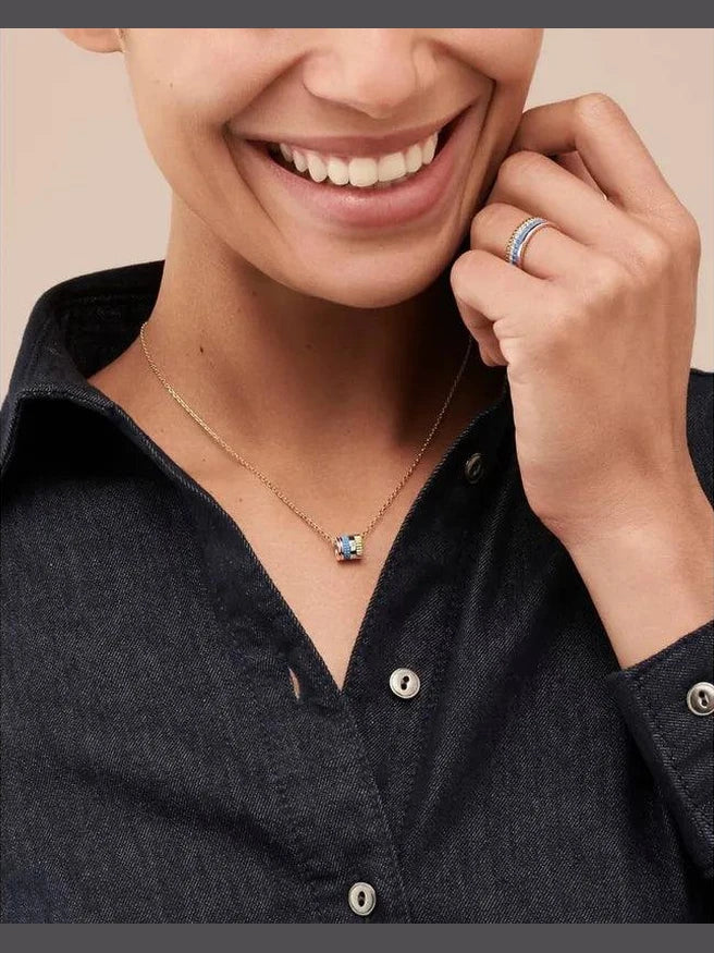 Quatre blue edition small ring