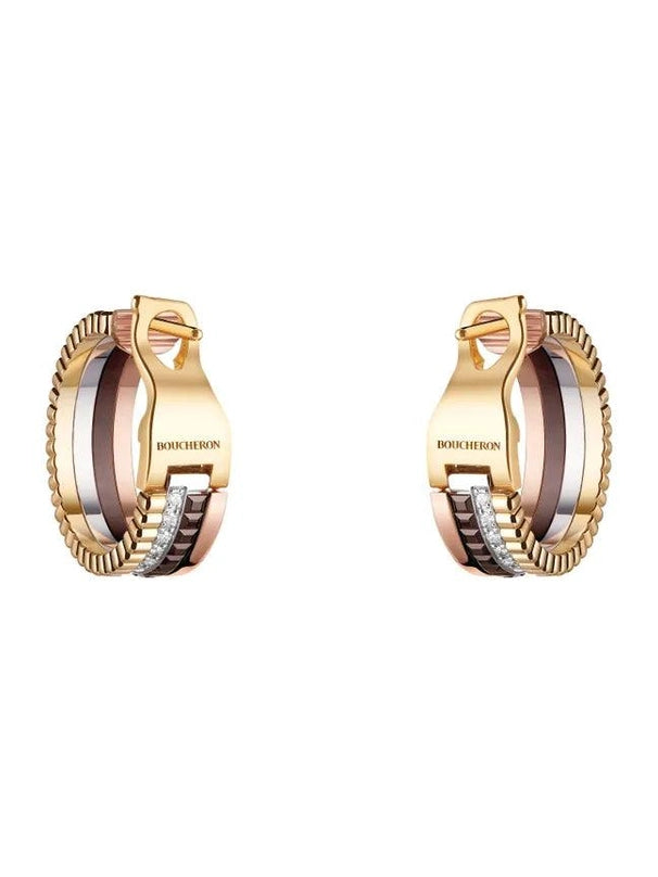 Quatre classique hoop earrings