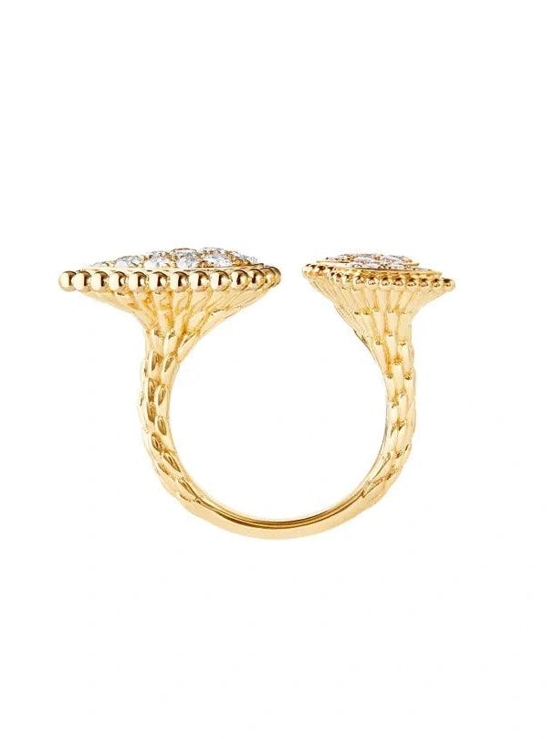 Serpent bohème ring, three motifs