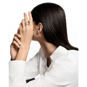 Quatre white edition large ring