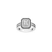 Vendôme liseré engagement ring